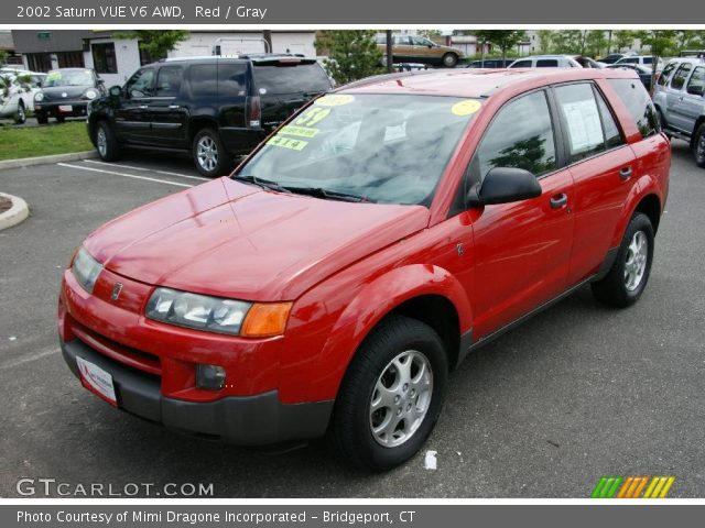 2002 Saturn VUE V6 AWD in Red