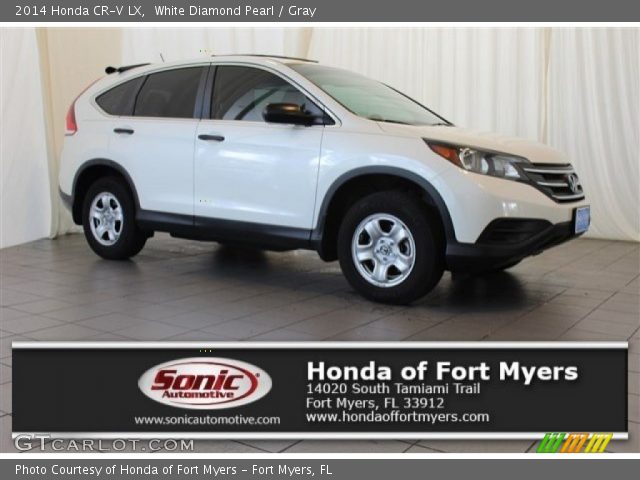 2014 Honda CR-V LX in White Diamond Pearl