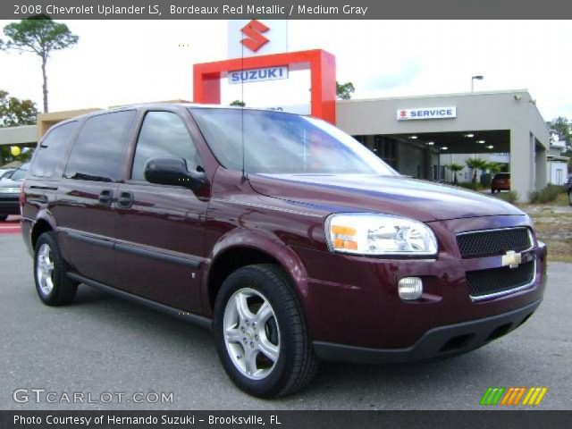 2008 Chevrolet Uplander LS in Bordeaux Red Metallic