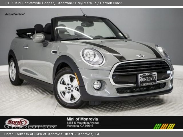 2017 Mini Convertible Cooper in Moonwalk Grey Metallic