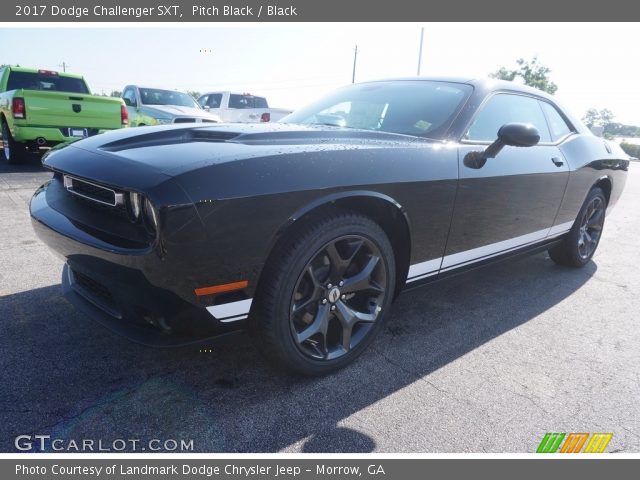 2017 Dodge Challenger SXT in Pitch Black