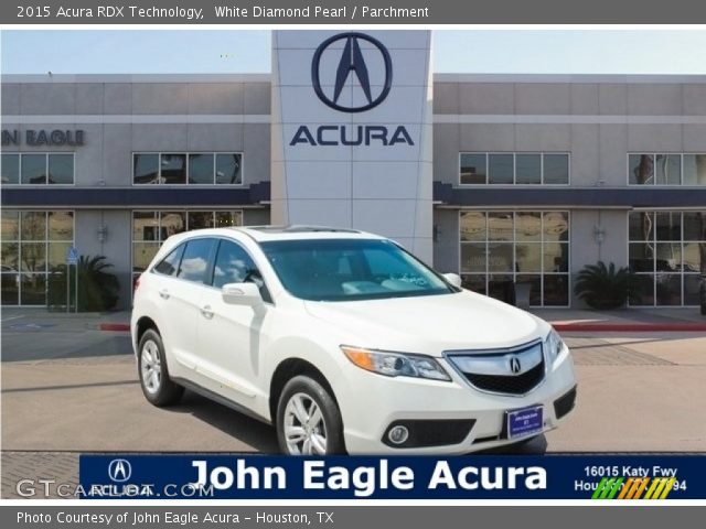 2015 Acura RDX Technology in White Diamond Pearl