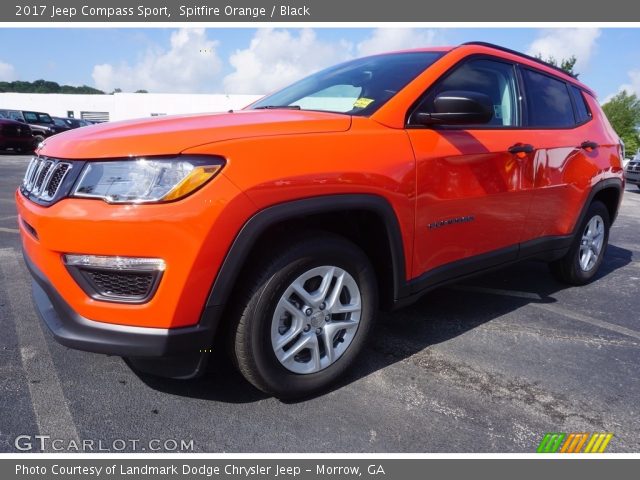 2017 Jeep Compass Sport in Spitfire Orange