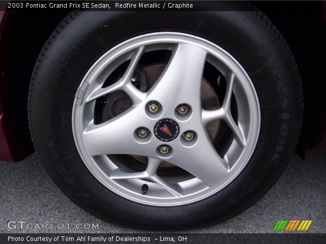 2003 Pontiac Grand Prix SE Sedan in Redfire Metallic