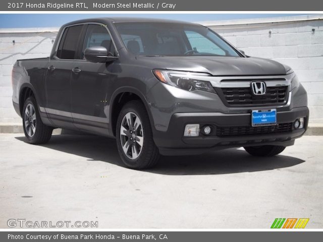 2017 Honda Ridgeline RTL in Modern Steel Metallic
