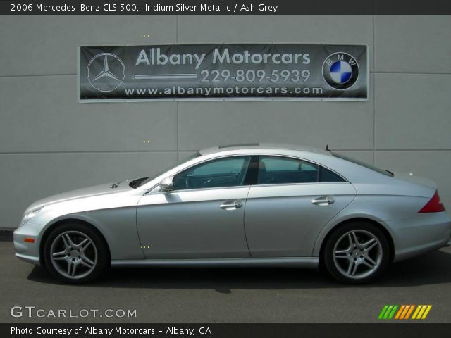 2006 Mercedes-Benz CLS 500 in Iridium Silver Metallic