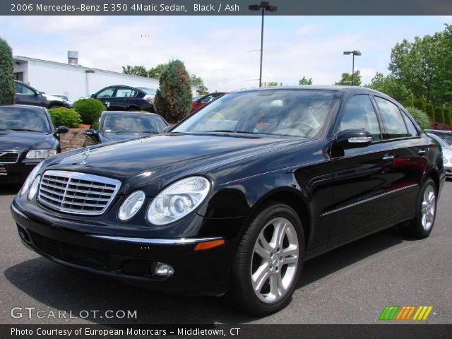 2006 Mercedes-Benz E 350 4Matic Sedan in Black