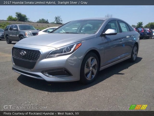 2017 Hyundai Sonata Limited Hybrid in Starlight Silver