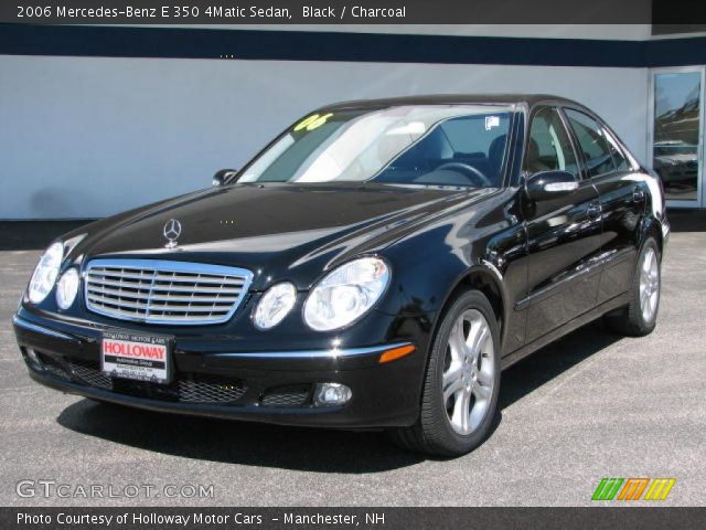 2006 Mercedes-Benz E 350 4Matic Sedan in Black