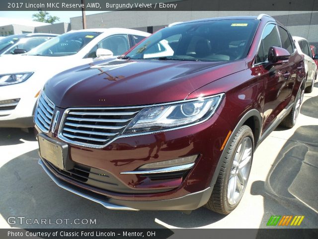 2017 Lincoln MKC Reserve AWD in Burgundy Velvet