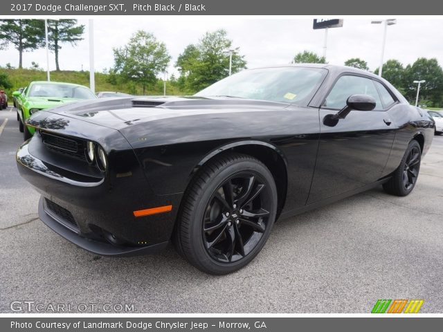 2017 Dodge Challenger SXT in Pitch Black