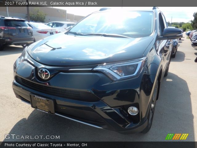 2017 Toyota RAV4 XLE in Galactic Aqua Mica