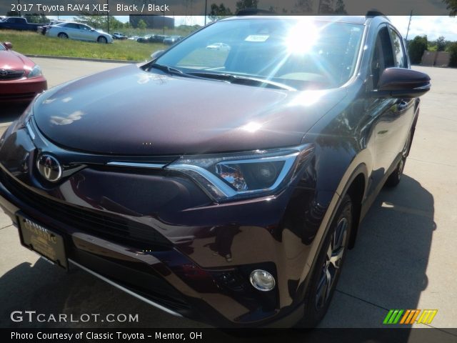 2017 Toyota RAV4 XLE in Black