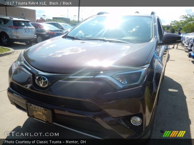2017 Toyota RAV4 XLE in Black