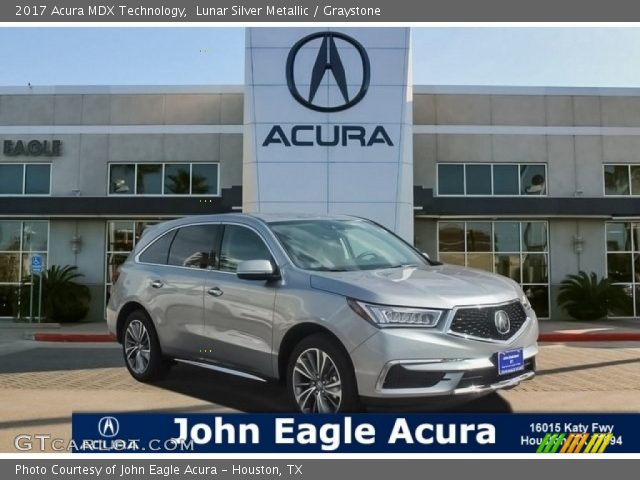 2017 Acura MDX Technology in Lunar Silver Metallic