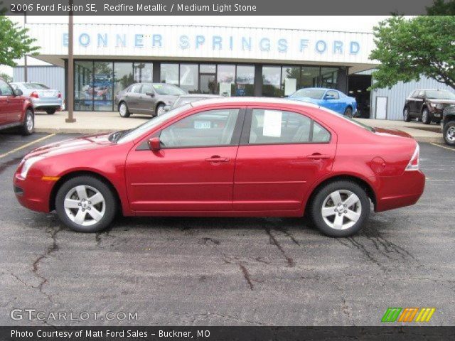 2006 Ford Fusion SE in Redfire Metallic