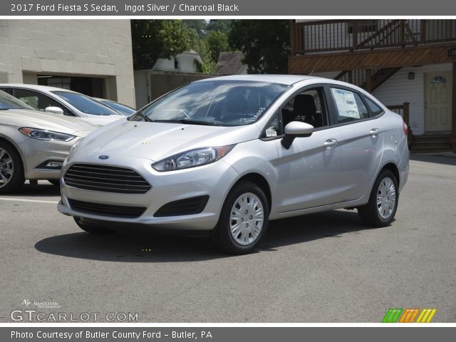 2017 Ford Fiesta S Sedan in Ingot Silver