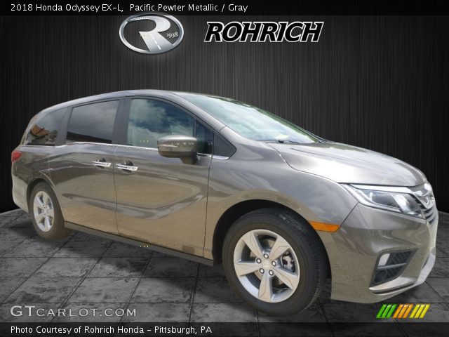 2018 Honda Odyssey EX-L in Pacific Pewter Metallic