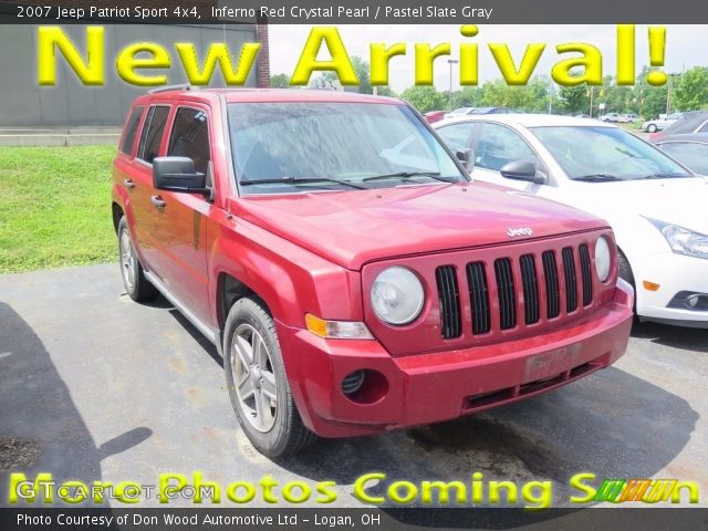 2007 Jeep Patriot Sport 4x4 in Inferno Red Crystal Pearl