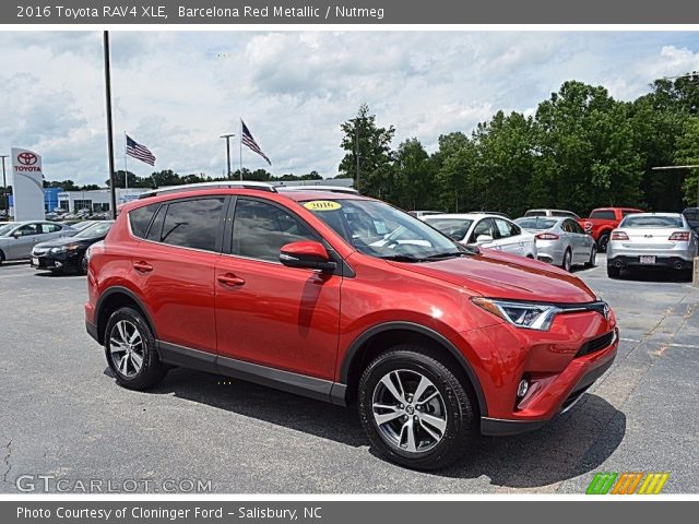 2016 Toyota RAV4 XLE in Barcelona Red Metallic