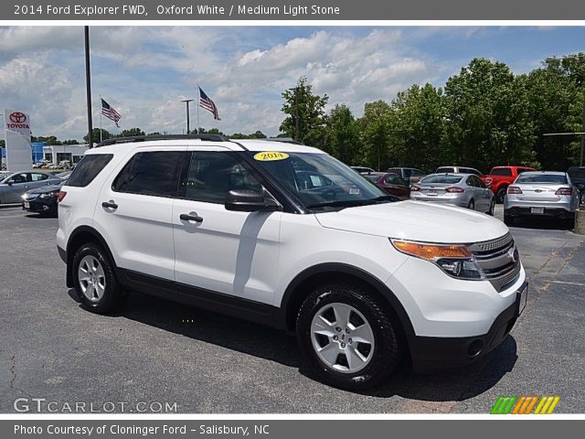 2014 Ford Explorer FWD in Oxford White