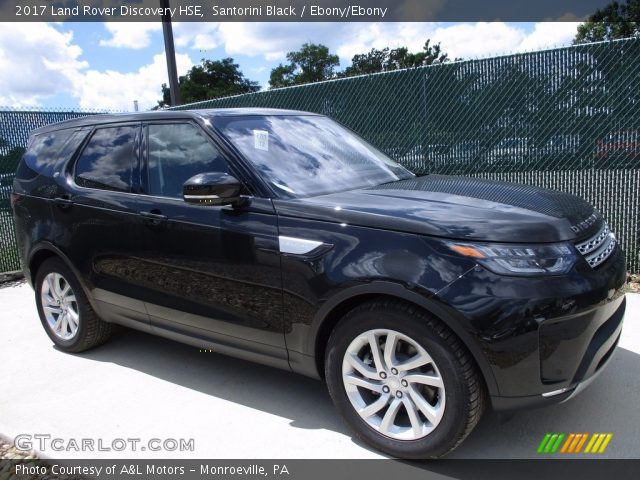 2017 Land Rover Discovery HSE in Santorini Black