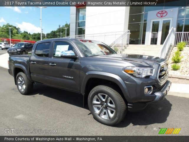 2017 Toyota Tacoma Limited Double Cab 4x4 in Magnetic Gray Metallic