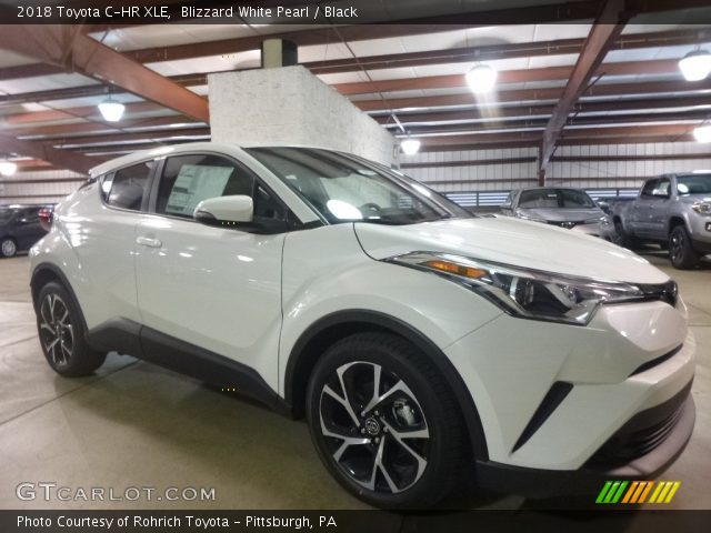 2018 Toyota C-HR XLE in Blizzard White Pearl