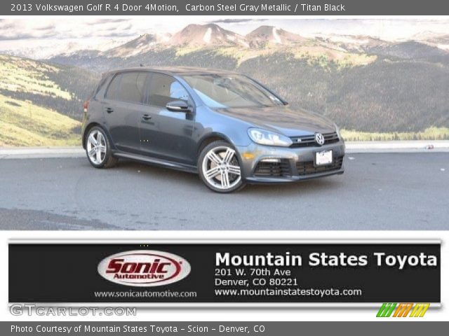 2013 Volkswagen Golf R 4 Door 4Motion in Carbon Steel Gray Metallic