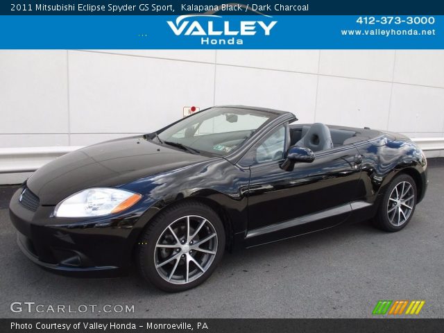 2011 Mitsubishi Eclipse Spyder GS Sport in Kalapana Black