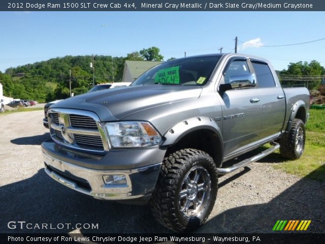 2012 Dodge Ram 1500 SLT Crew Cab 4x4 in Mineral Gray Metallic