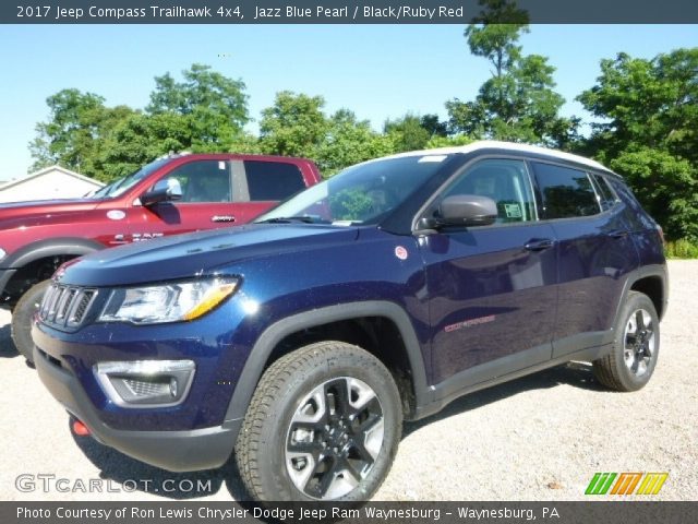 2017 Jeep Compass Trailhawk 4x4 in Jazz Blue Pearl