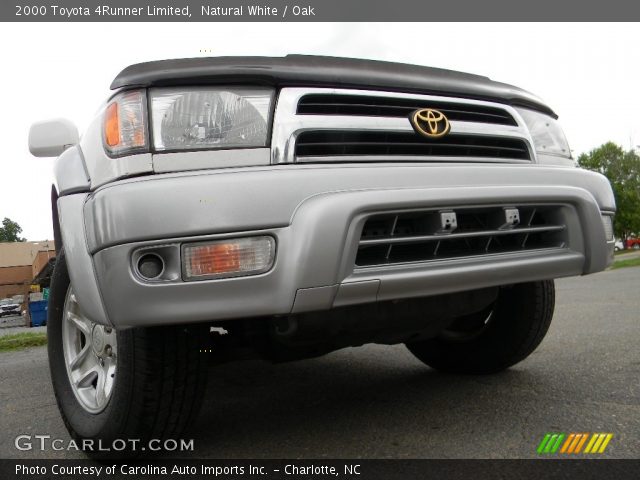 2000 Toyota 4Runner Limited in Natural White