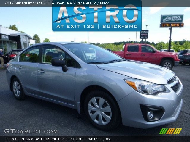 2012 Subaru Impreza 2.0i 4 Door in Ice Silver Metallic