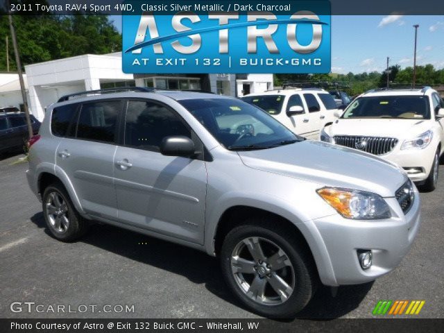 2011 Toyota RAV4 Sport 4WD in Classic Silver Metallic