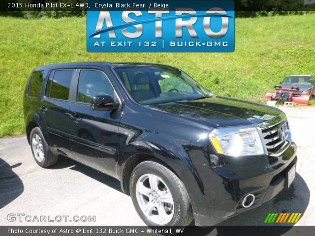 2015 Honda Pilot EX-L 4WD in Crystal Black Pearl