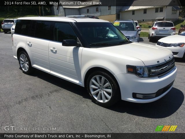 2014 Ford Flex SEL AWD in White Platinum