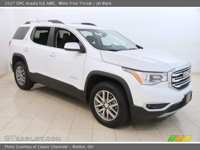 2017 GMC Acadia SLE AWD in White Frost Tricoat