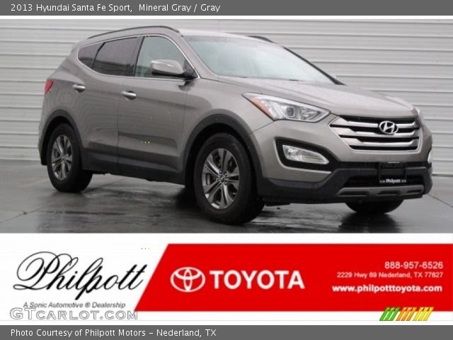2013 Hyundai Santa Fe Sport in Mineral Gray