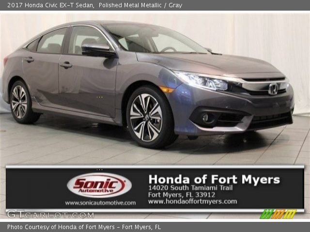 2017 Honda Civic EX-T Sedan in Polished Metal Metallic