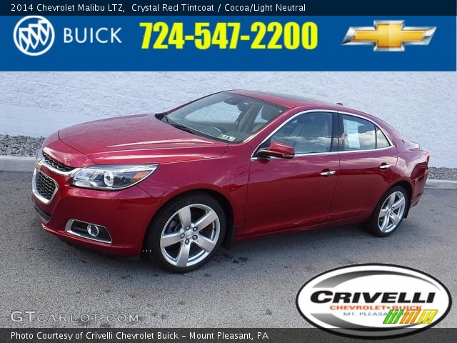 2014 Chevrolet Malibu LTZ in Crystal Red Tintcoat