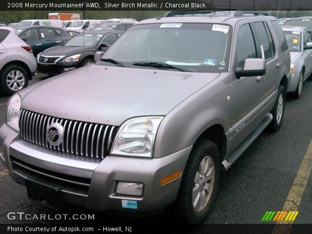 2008 Mercury Mountaineer AWD in Silver Birch Metallic