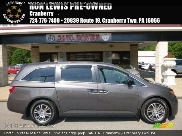2013 Honda Odyssey EX in Polished Metal Metallic
