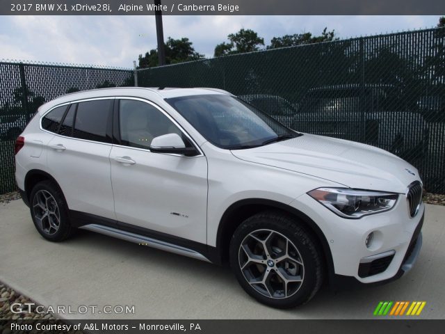 2017 BMW X1 xDrive28i in Alpine White