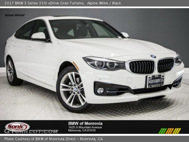 2017 BMW 3 Series 330i xDrive Gran Turismo in Alpine White