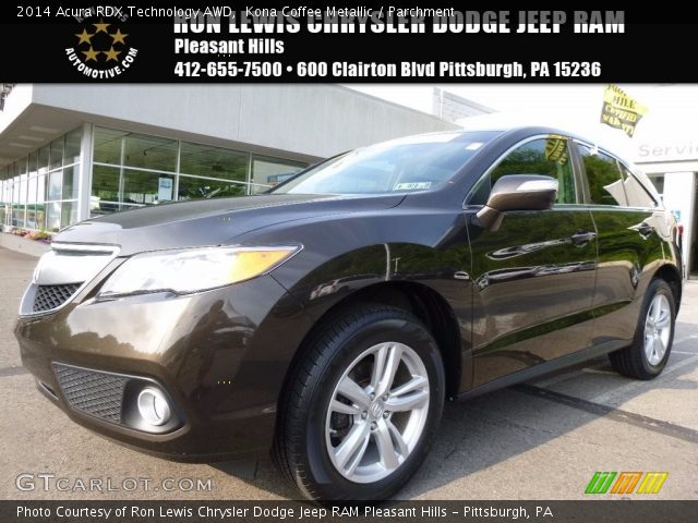 2014 Acura RDX Technology AWD in Kona Coffee Metallic