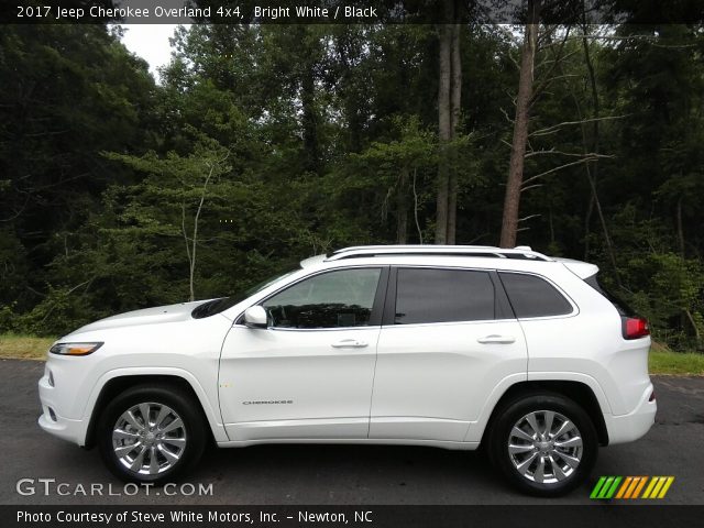 2017 Jeep Cherokee Overland 4x4 in Bright White