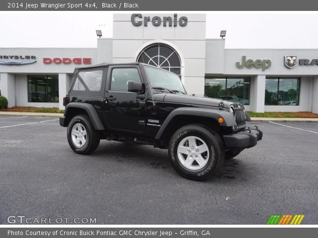 2014 Jeep Wrangler Sport 4x4 in Black