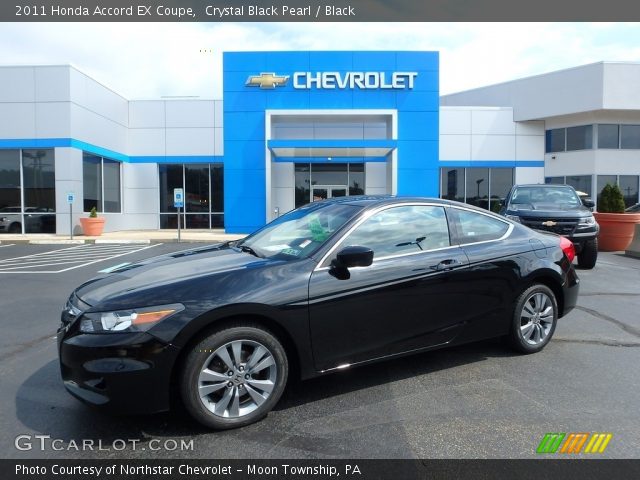 2011 Honda Accord EX Coupe in Crystal Black Pearl