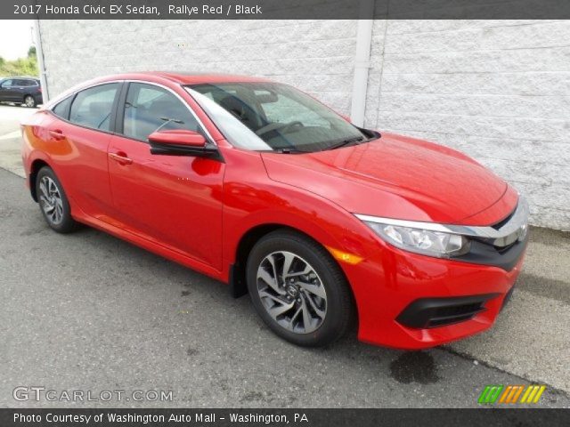 2017 Honda Civic EX Sedan in Rallye Red